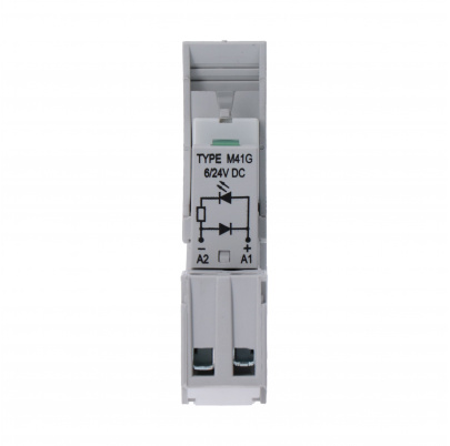 PI84-024DC relé na DIN lištu, cievka 24V, kontakty 250V/8A