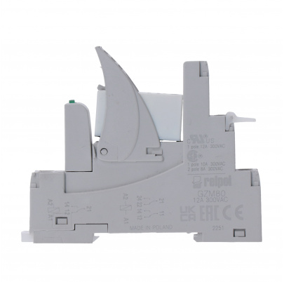 PI84-024DC relé na DIN lištu, cievka 24V, kontakty 250V/8A