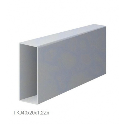Uzavretý profil 40x20x1,25mm, zinkovaný DX51D+Z100, hladký L=3000mm, cena za kus