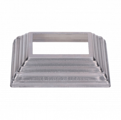 DOPREDAJ Krytka plechová, 110x92x29mm, diera:62x42mm, výlisok