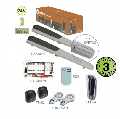 RAYKIT FASTLINE pre dvojkrídlovú bránu do 3m/krídlo