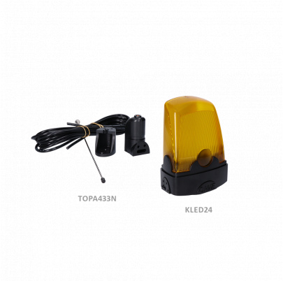 LED lampa KLED, 24V + TOPA433N s 5m káblom