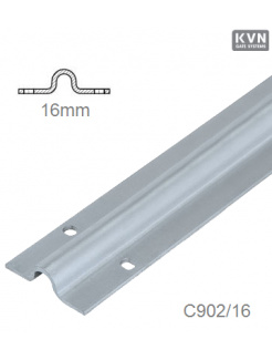 Vodiaci profil U ø 16mm pre posuvné brány, dĺžka 2m, cena za kus