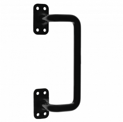 Madlo 180mm, ø14 mm, odsadenie 57 mm, čierna farba