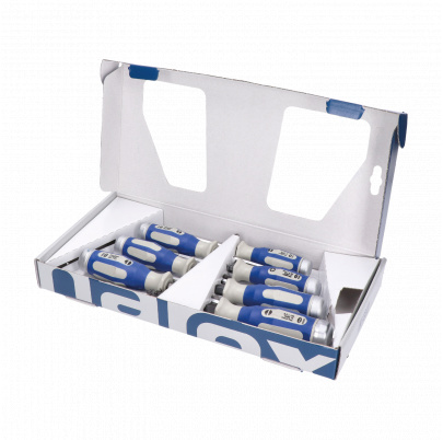 DOPREDAJ! Sada profi úderových skrutkovačov 7 dielna, výrobca NAREX, 3,5 x 75, 4,5 x 90, 5,5 x 100, 7,0 x 125, 8,0 x 150, PH1 x 80, PH2 X 100