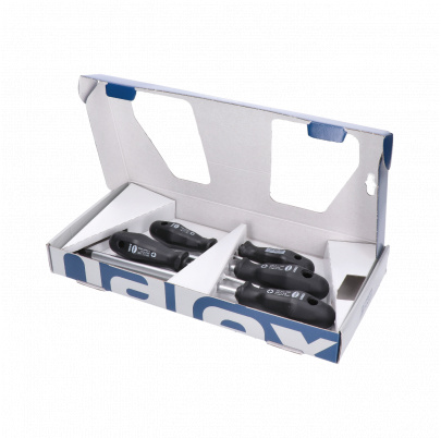 Sada profi skrutkovačov 5 dielna, výrobca NAREX, PH0 x 60, PH1 x 80, PH2 x 100, PH3 x 150, PH4 x 200