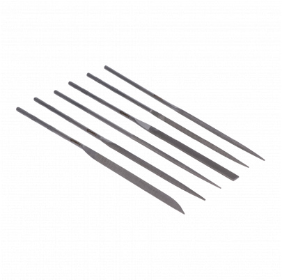 DOPREDAJ! 6 dielna sada ihlových pilníkov, dĺžka 180mm, sek 2