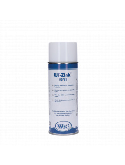 Zinkový sprej WS-Zink® 80/81 s obsahom zinku 90% 400ml odolný do 300 ° C , základný náter pre následné lakovanie, vodivá ochranná vrstva na bodovanie