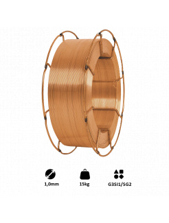 Drôt zvárací 1.0mm-MIG/MAG(CO2), G3Si1/SG2, 15kg