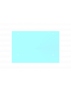 Transparentné ESG/VSG sklo, 1000x1500mm, t-12.76mm
