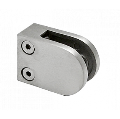 Svorka skla/plechu, sklo 6-8.76mm, brúsená AISI304