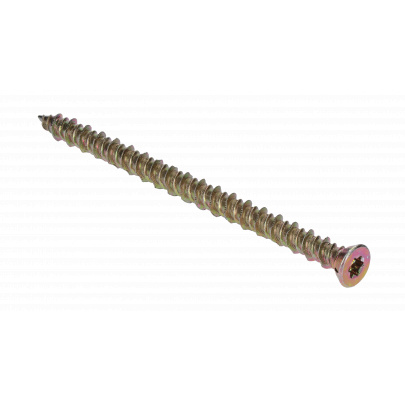 Turbo skrutka s HI-LOW závitom, plochá hlava 7.5x112 zápustná hlava TX30