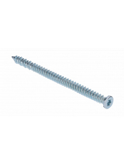 Turbo skrutka 7.5x52 plochá hlava, zápustná hlava