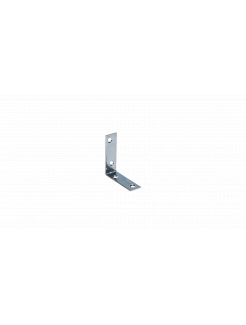 Uholník 50x50x17mm, 2,0mm, galvanicky pozinkovaný, otvory priemer 4,5mm - v počte 4ks