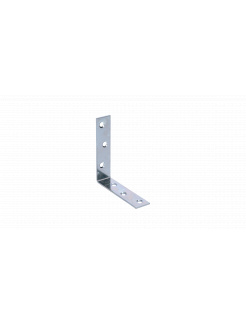 Uholník 80x80x19mm, 2,0mm, galvanicky pozinkovaný, otvory priemer 4,5mm - v počte 6ks