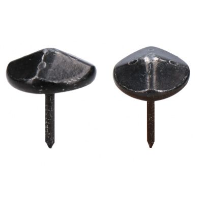 Ozdobný kovaný klinec, hlavička Ø 20x8 mm, hrot 3x2x34mm, bez povrchovej úpravy