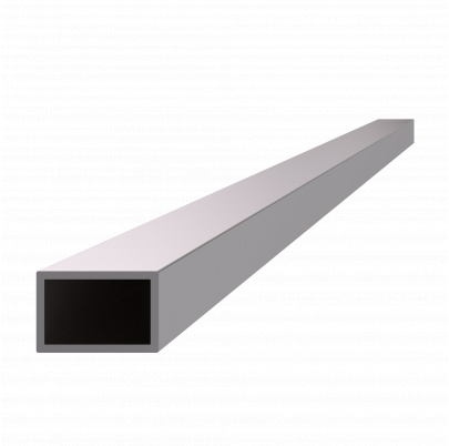 Profil uzatvorený 30x20x2mm, cena za 1ks (1m), brúsená nerez K320 /AISI304