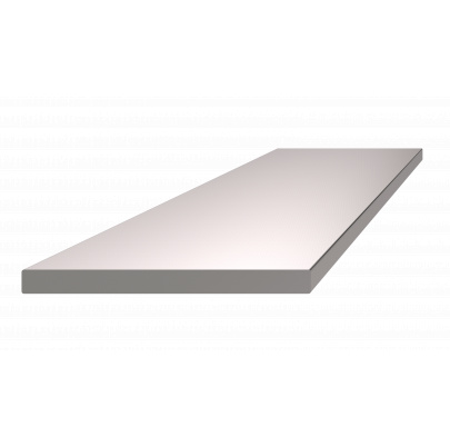 Nerezová tyč plochá 60x5mm, cena za 1ks(2m) brúsená nerez K320 /AISI304