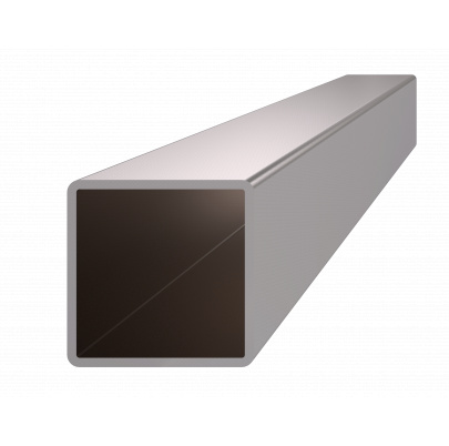 Profil uzatvorený 30x30x2mm, cena za 1ks(1m), brúsená nerez K320 /AISI304