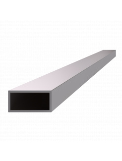 Profil uzatvorený 40x20x2mm, cena za 1ks(2m), brúsená nerez K320 /AISI304