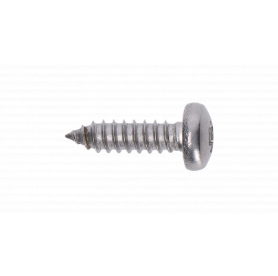 Nerezová skrutka samorezná (6.3x22mm) polguľatá  hlava, TX30, DIN7981C/A2 /AISI304, balenie 500ks, ISO 14585