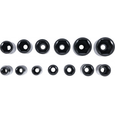 Sada nadstavcov na rázový uťahovák 1/2`, 10-32mm, 13ks