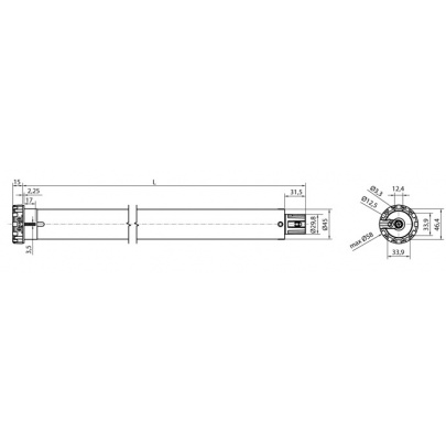 Roletový trubkový pohon ERA M 4012