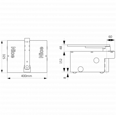 Hi-Speed podzemný motor pre krídlovú bránu do 4m/krídlo