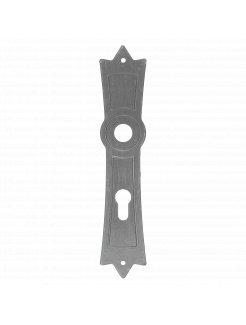 štít s otvormi 260x52mm, rozteč 90mm, otvor na kľučku 20mm