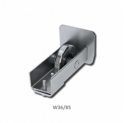 Nábehové koliesko samonosnej brány pre profil 80x85x5mm