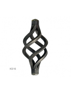 Šiška 160x70mm,  štvorhran 16x16mm