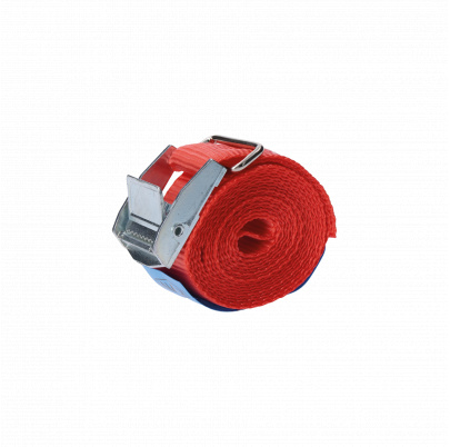 Rýchloupínací pás, 2m, 25mm, so sponou a voľným koncom, LC 250 daN, vyrobený v súlade s normou STN EN 12195-2