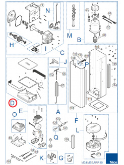 SPAMG095A00 kit majáku pre M5BAR