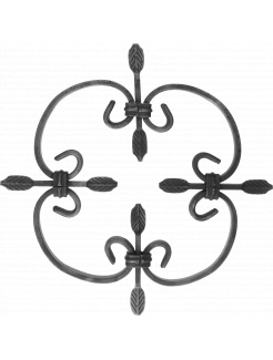 DOPREDAJ: Ornament 240x240 mm, hladký profil 12x6mm