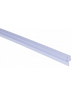 Plastové tesnenie na sklo 6mm, L-2200mm