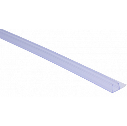 Plastové tesnenie na sklo 6mm, L-2200mm