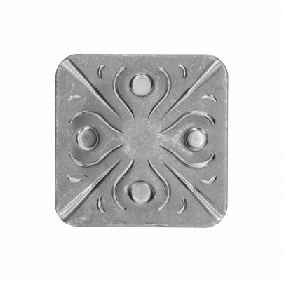 Pätka 3D, 76x76x2mm, výška 7mm, výlisok