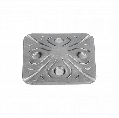 Pätka 3D, 76x76x2mm, výška 7mm, výlisok