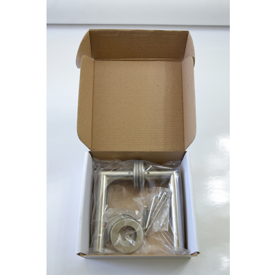 DOPREDAJ! Kľučka bez dolnej rozety, brúsená nerez AISI304