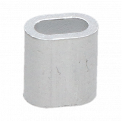 Hliníková lisovacia spojka pre 6.0mm lanko