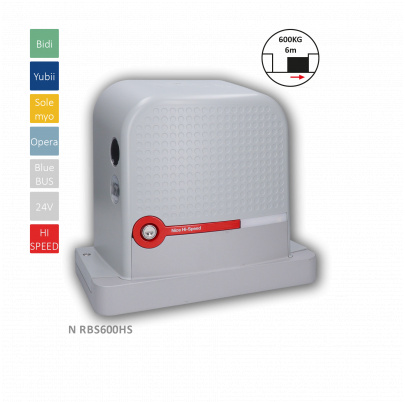 Robus600 HI-SPEED rýchly pohon pre posuvnú bránu do 600kg
