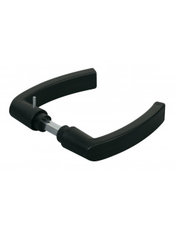 LOCINOX® 3006P polyamidová kľučka, materiál: polyamid (čierny), hriadeľ 8x8x66,5 mm, cena za PÁR