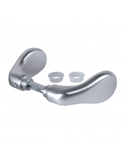 LOCINOX® 3006C kľučka, eloxovaný hliník, strieborný
