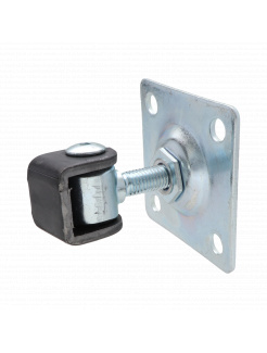 Záves M12 s platňou 80x80mm, otvárateľný 90° nastaviteľný 1D
