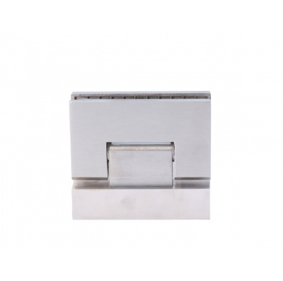 Záves medzi sklo a sklo 90°, sklo 8-10mm, brúsená AISI304