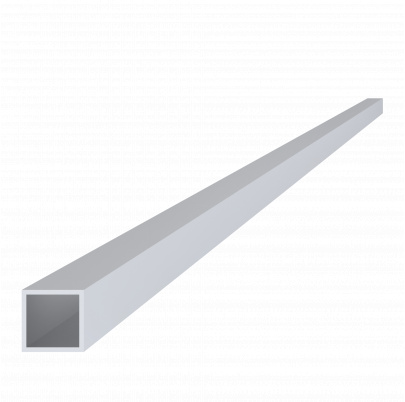 Poškodený jokel 20x20x1.5mm, L-6000mm, hliník bez povrchovej úpravy