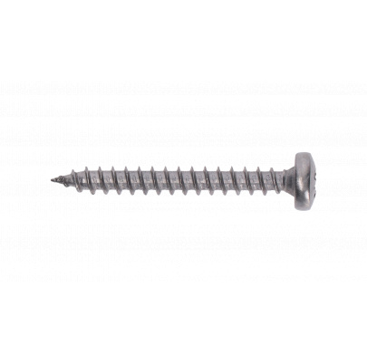 Nerezová skrutka samorezná (3x25mm) polguľatá hlava, AISI304