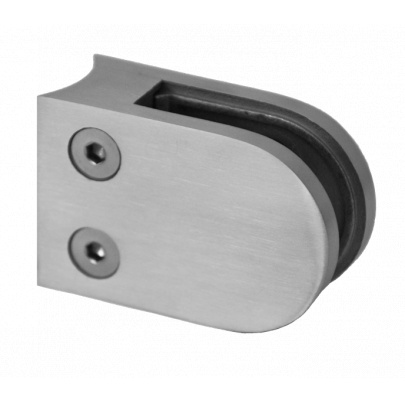 Svorka na trubku ø42.4mm, sklo 6-10.76mm, brúsená AISI304