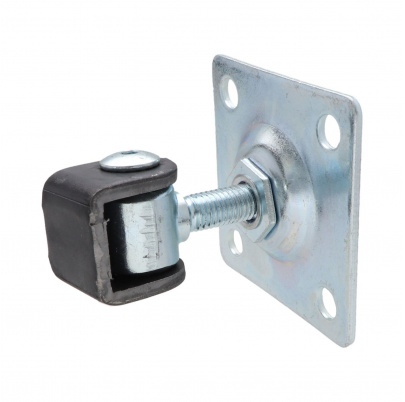 Záves M18 platňa 90x90mm, nastaviteľný 1D, čiastočný pozink