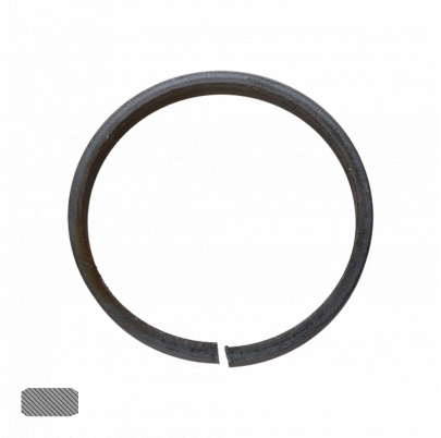 Kruh (ø 120mm), 12x6mm, zdobený